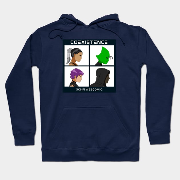 X Crew- Coexistence WebComic Hoodie by Coexistence The Series